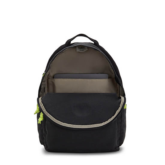 Kipling Damien Large Backpack Laptop Veske Svarte | NO 1582WN